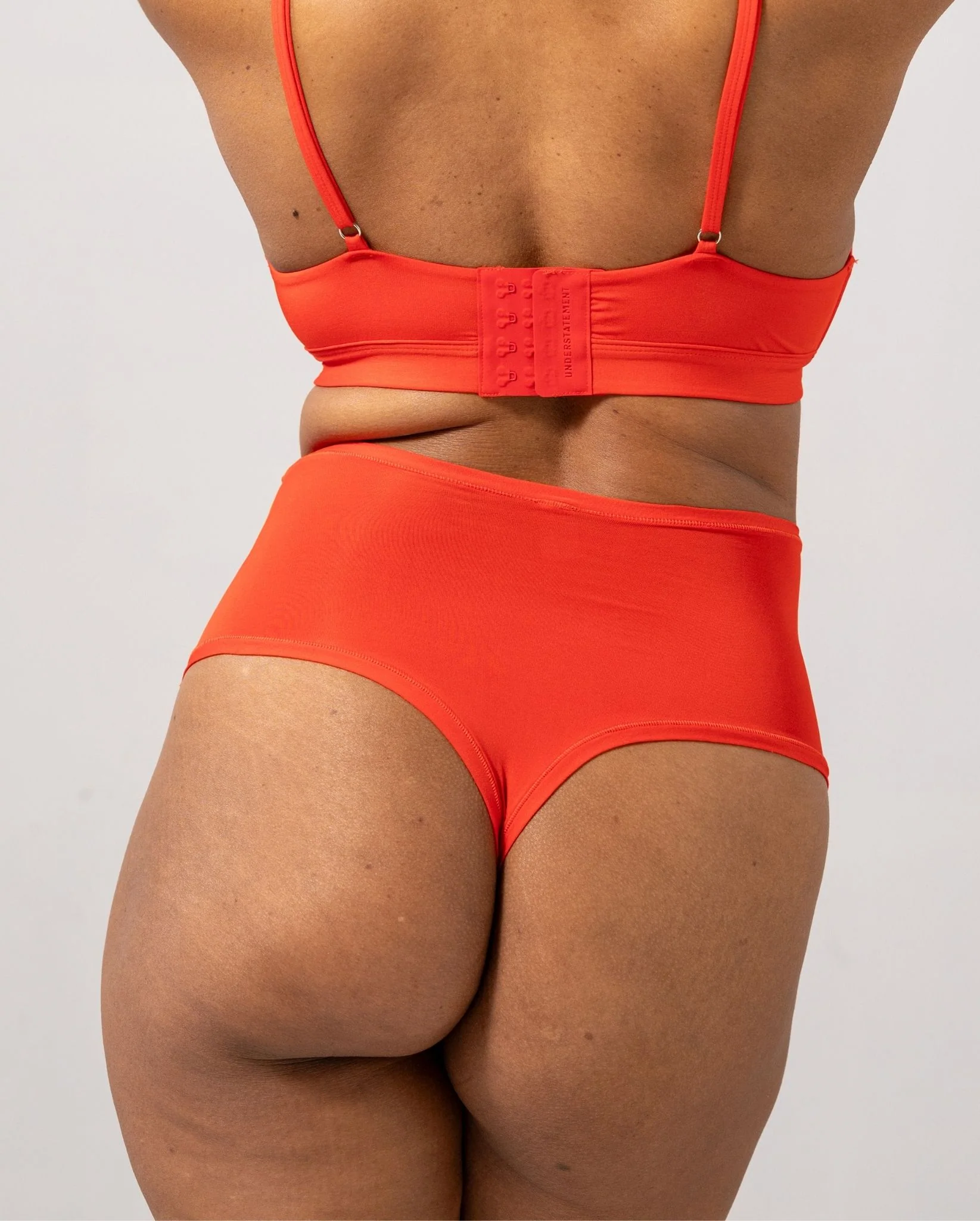 Micro Highwaist Thong 3-Pack Fiery Red - Image 2