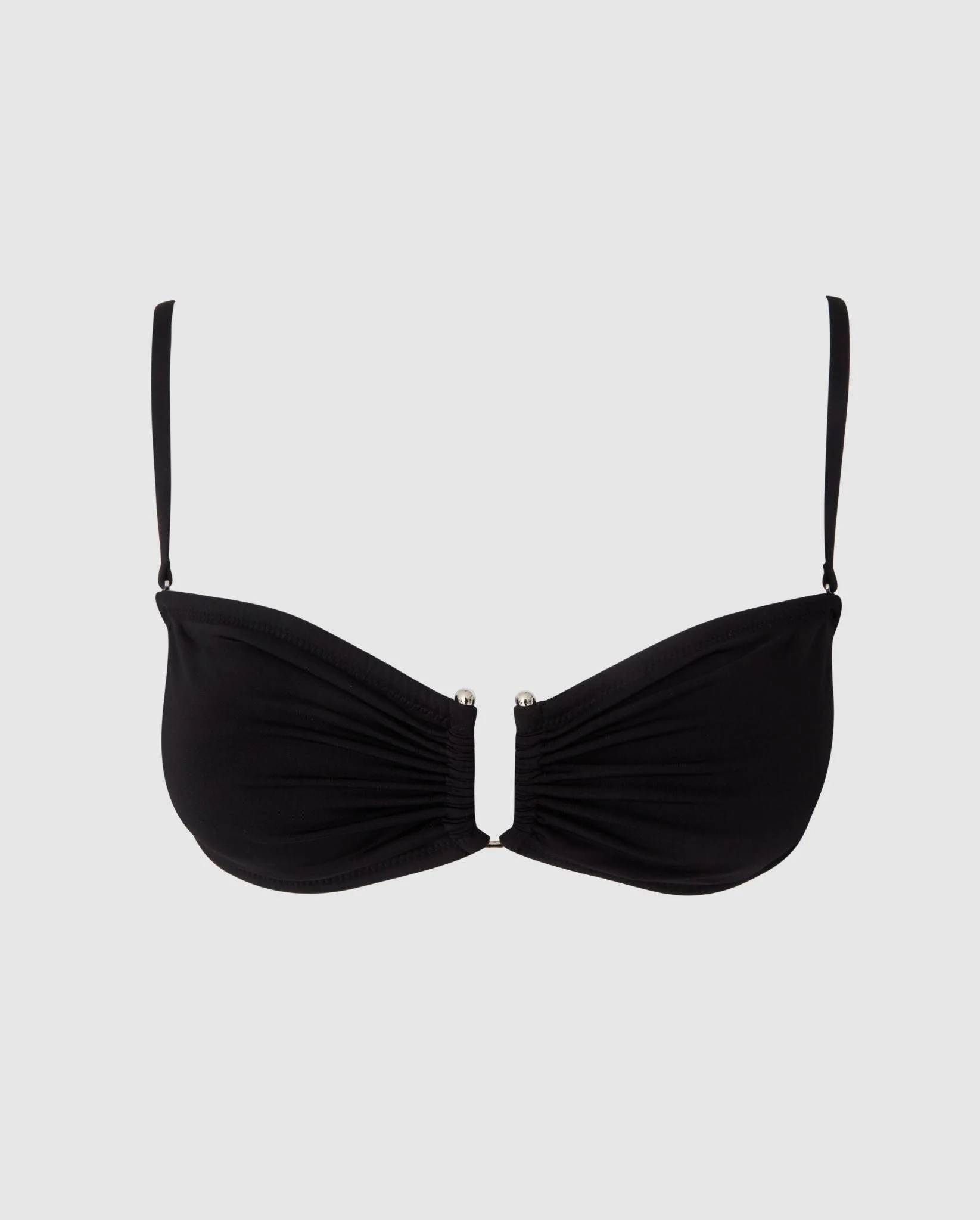 Bandeau Bikini Top Black - Image 2