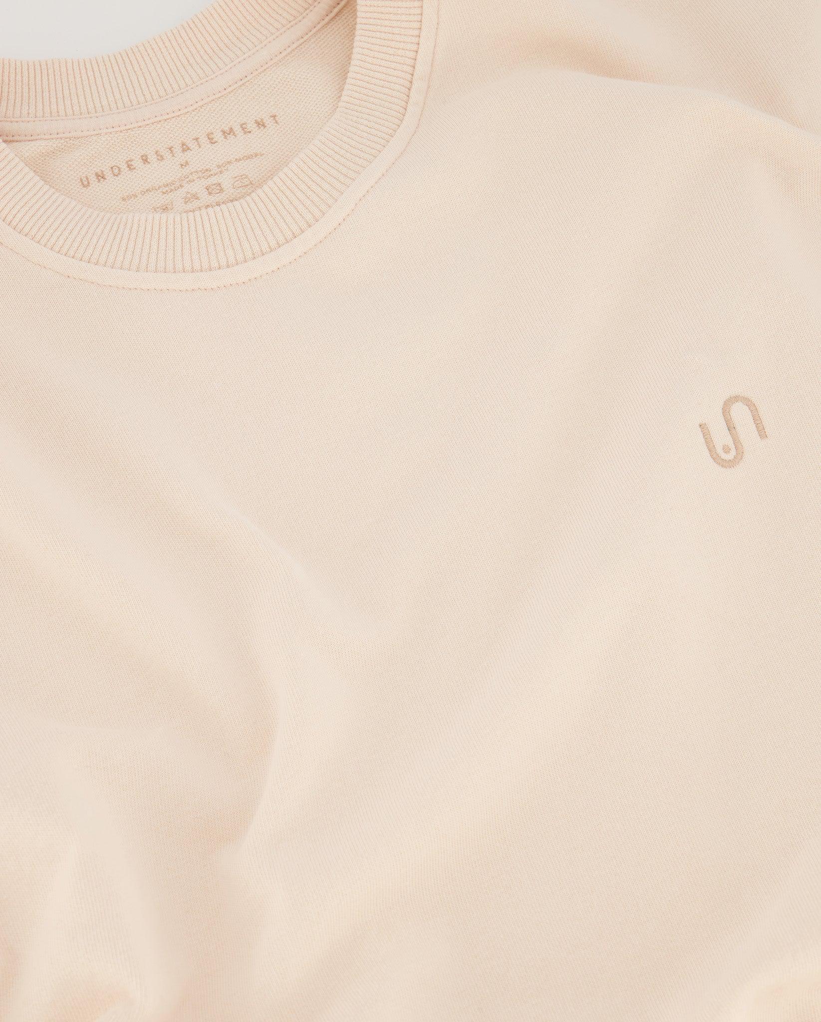 Crew Neck Sweat Cream - Image 8