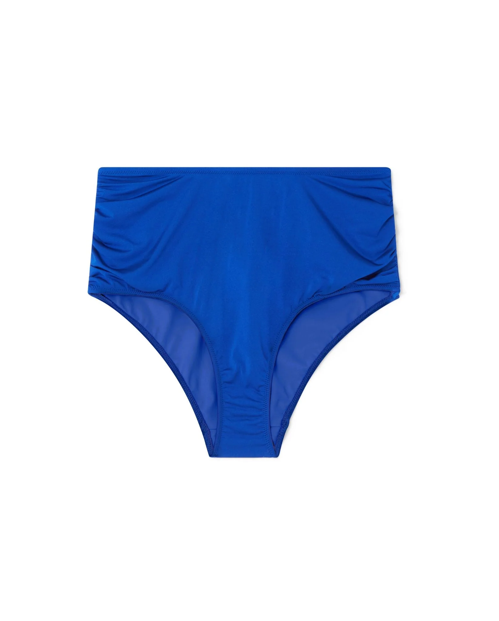 Highwaist Bikini Briefs Cobalt Blue - Image 2