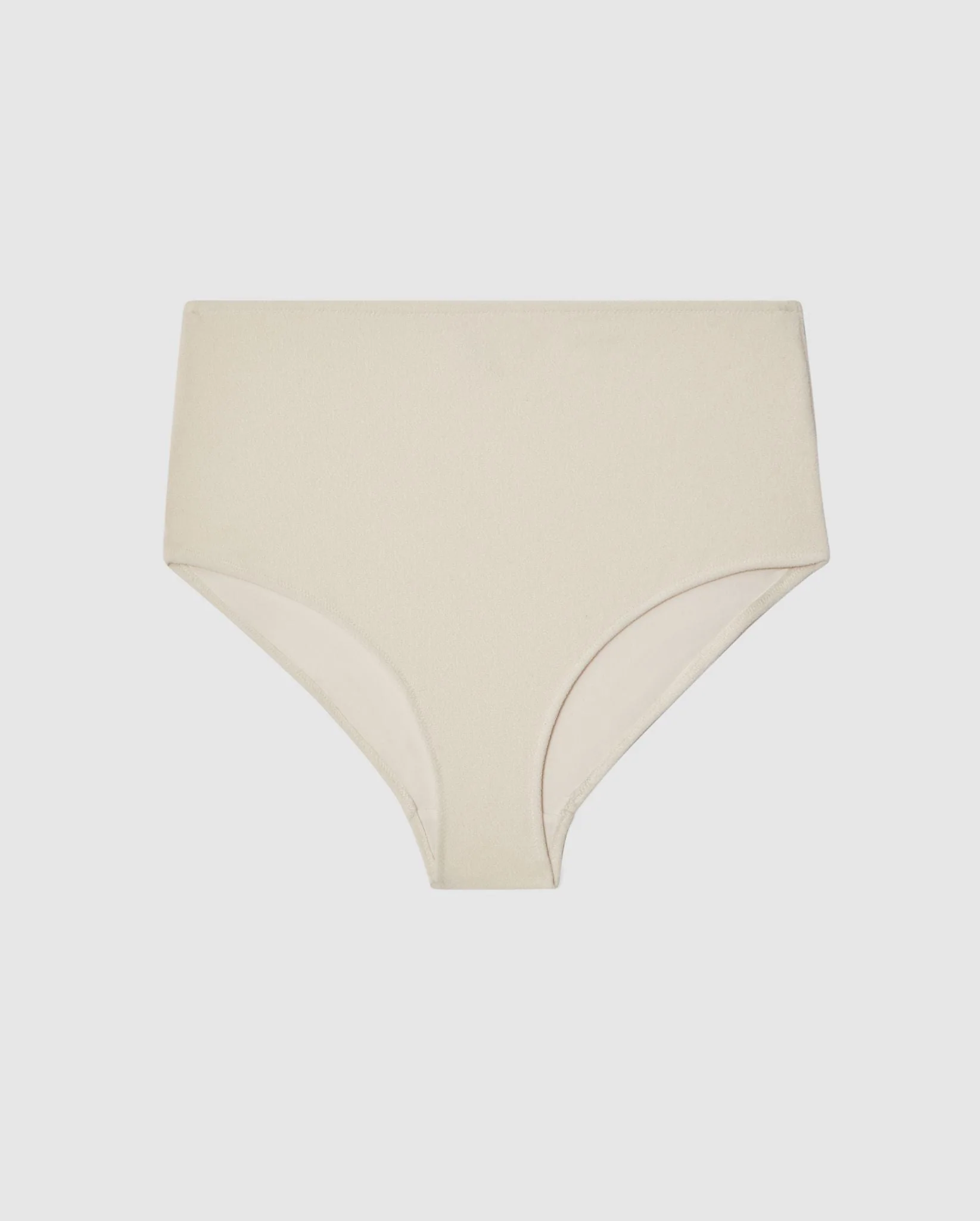 Highwaist Bikini Briefs Cream - Image 2