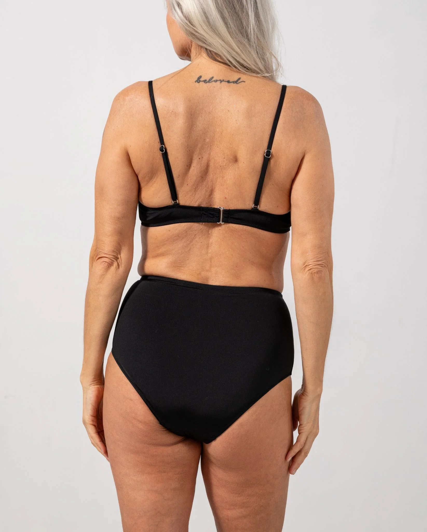 Highwaist Bikini Briefs Black - Image 6