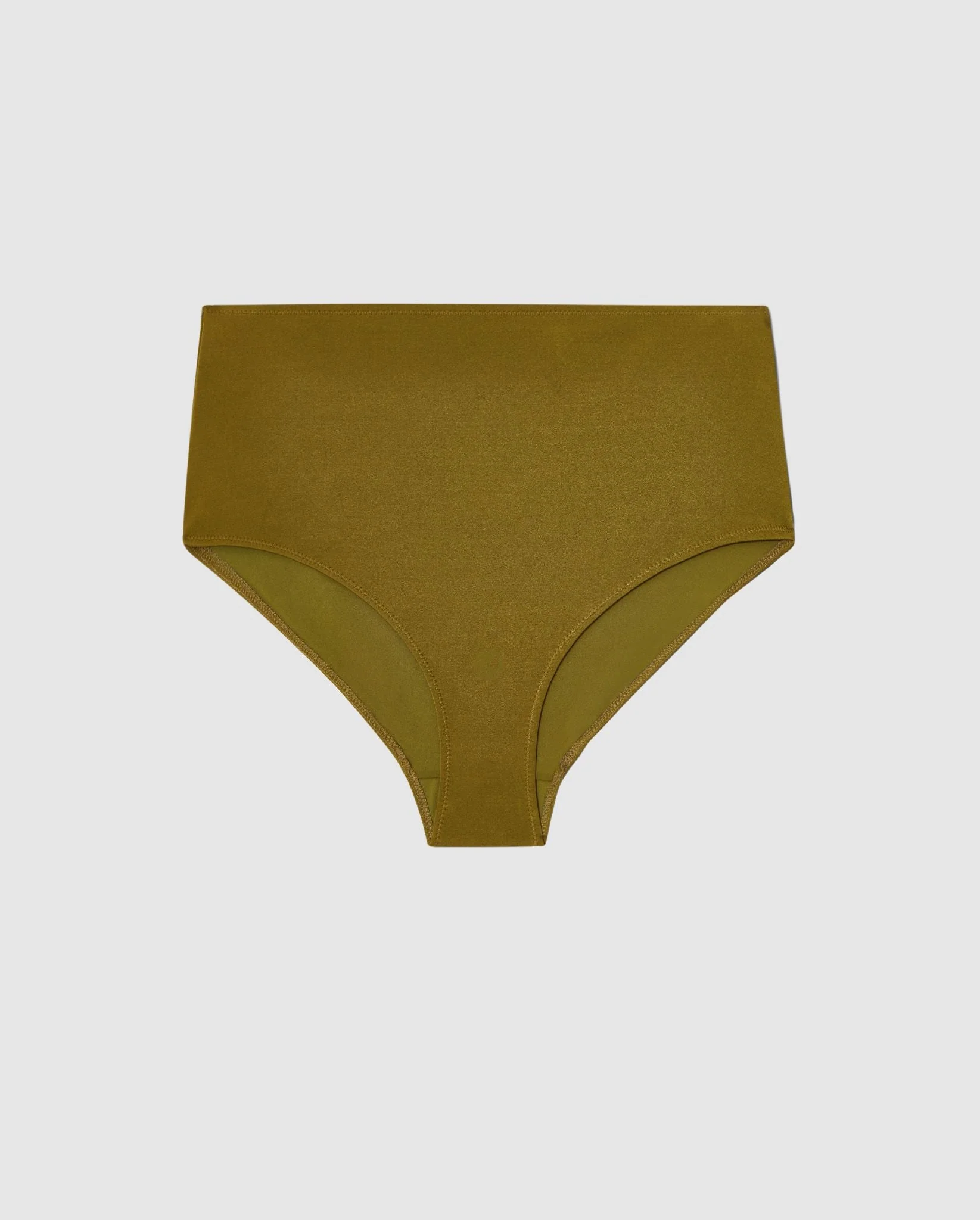 Highwaist Bikini Briefs Olive - Image 2