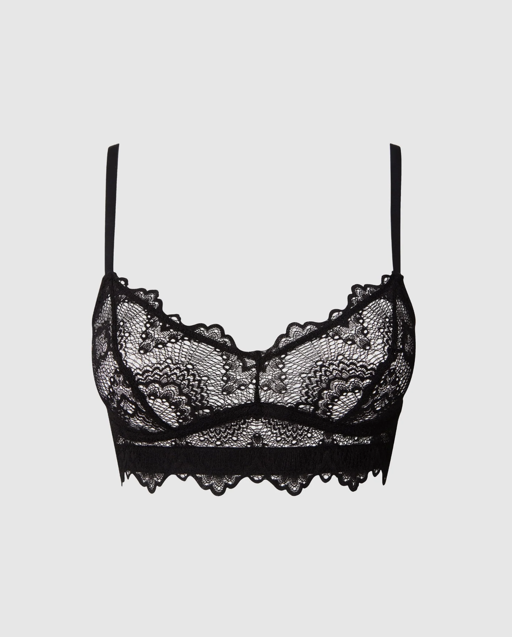 Lace Balconette Black - Image 2
