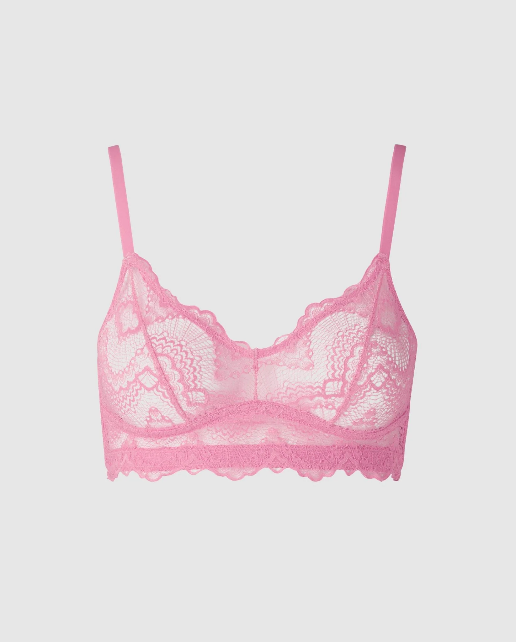 Lace Balconette Candy Pink - Image 2