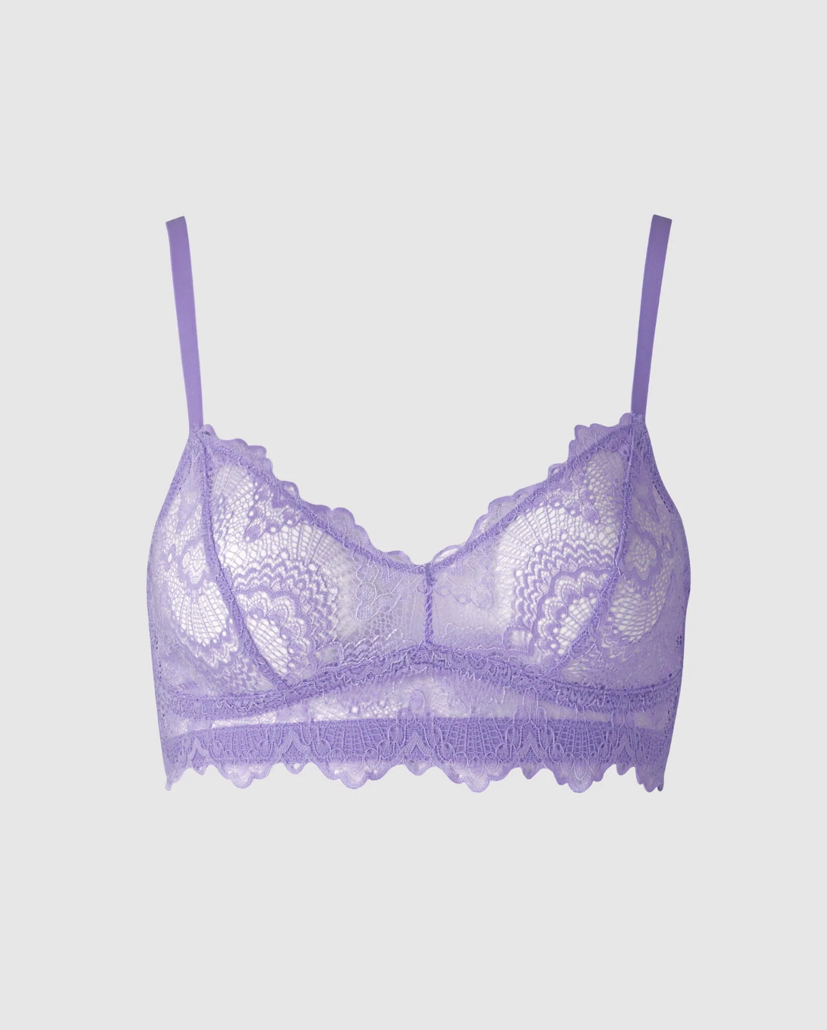 Lace Balconette Electric Lilac - Image 2