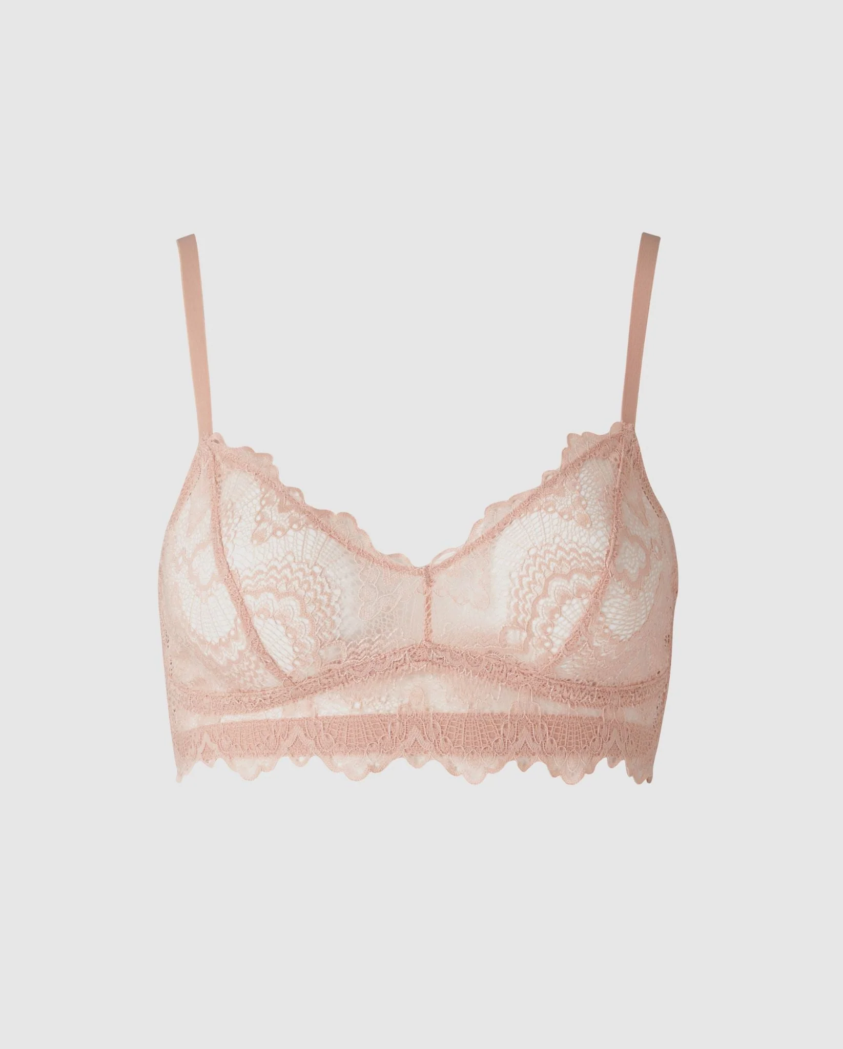 Lace Balconette Nude - Image 2
