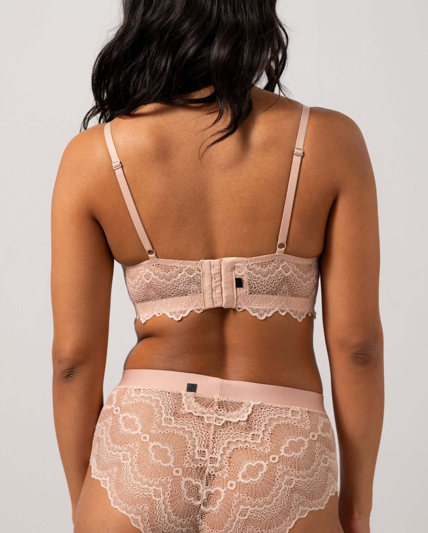 Lace Balconette Nude - Image 4