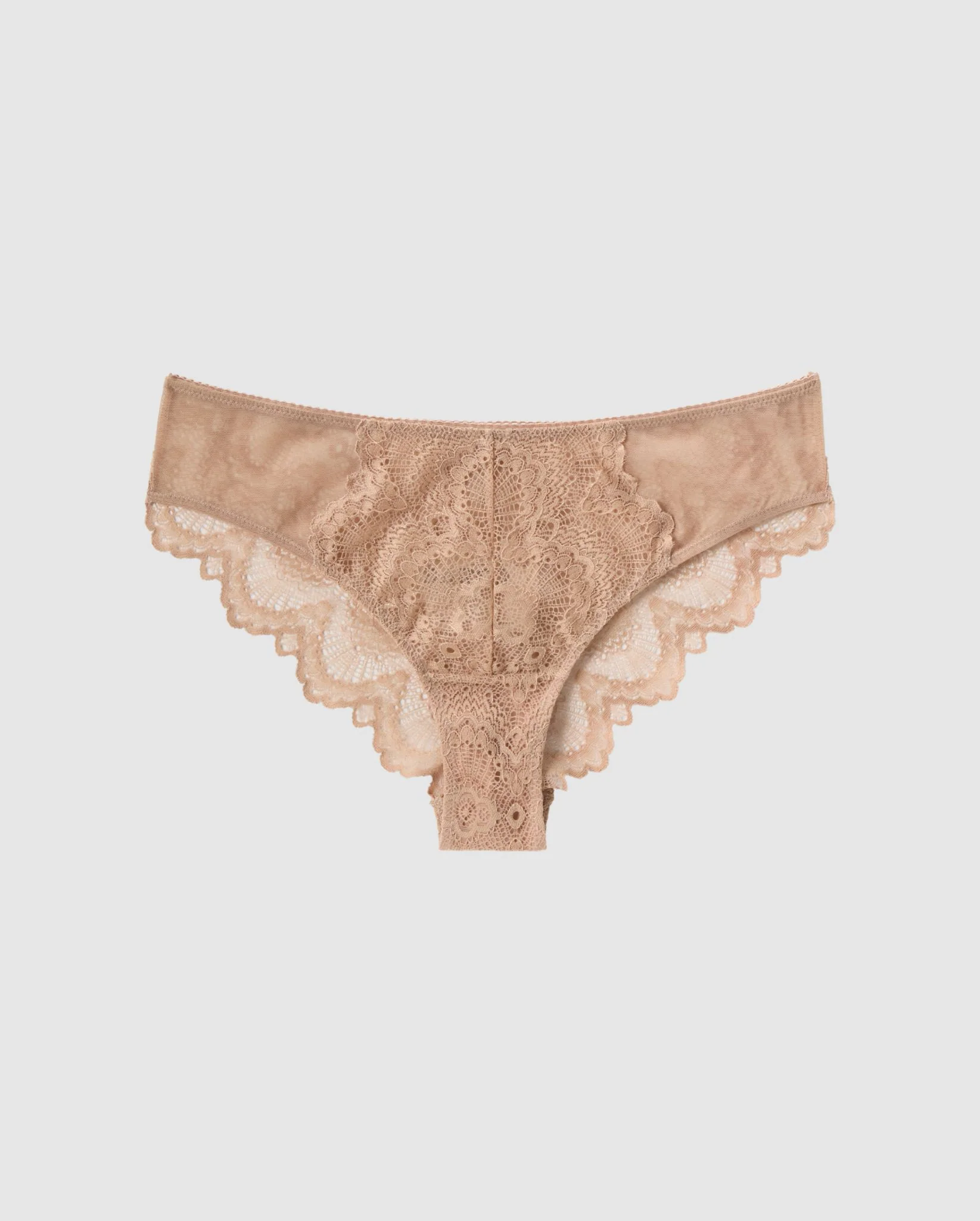 Lace Cheeky Warm Nude - Image 2