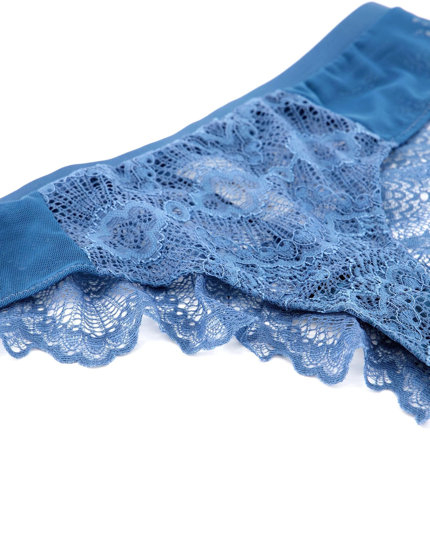 Lace Cheeky Faded Blue - Image 7