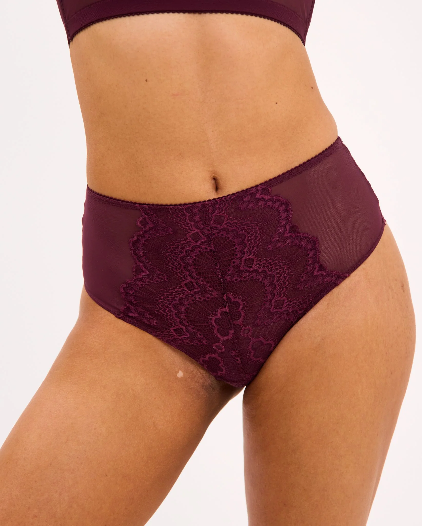 Lace Highwaist Briefs 3-Pack Multicolor - Image 7