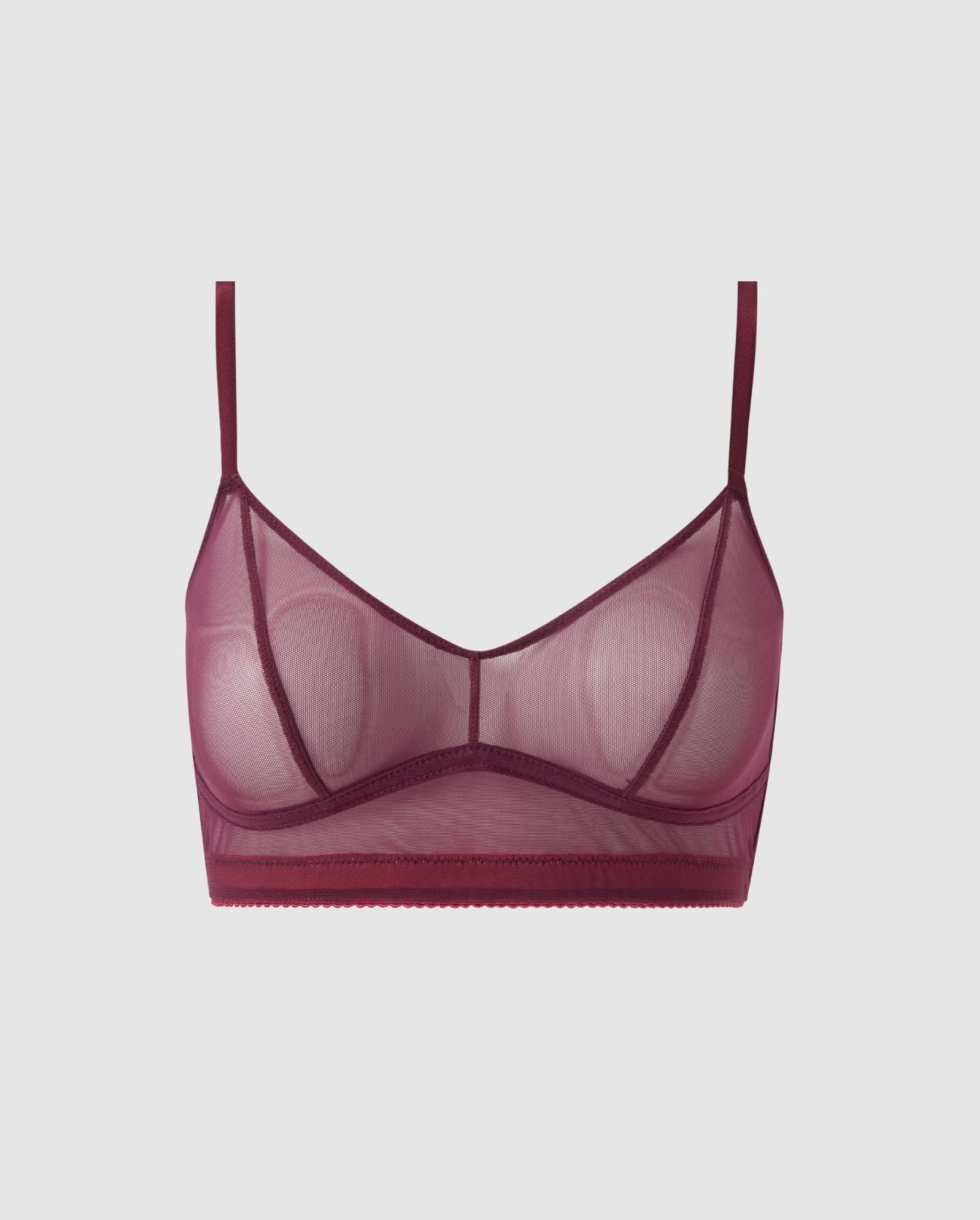 Mesh Balconette Cherry - Image 2