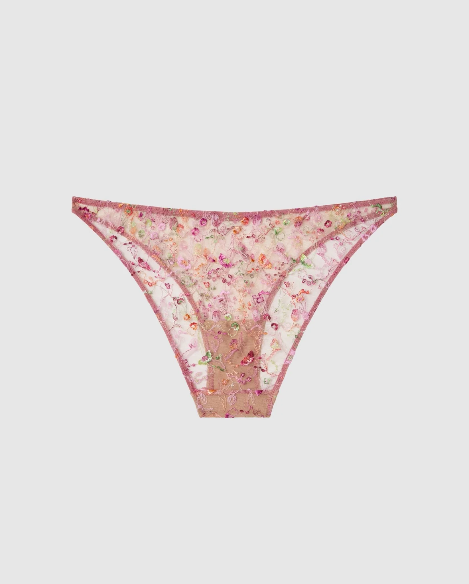 Mesh Bikini Briefs Pink - Image 2