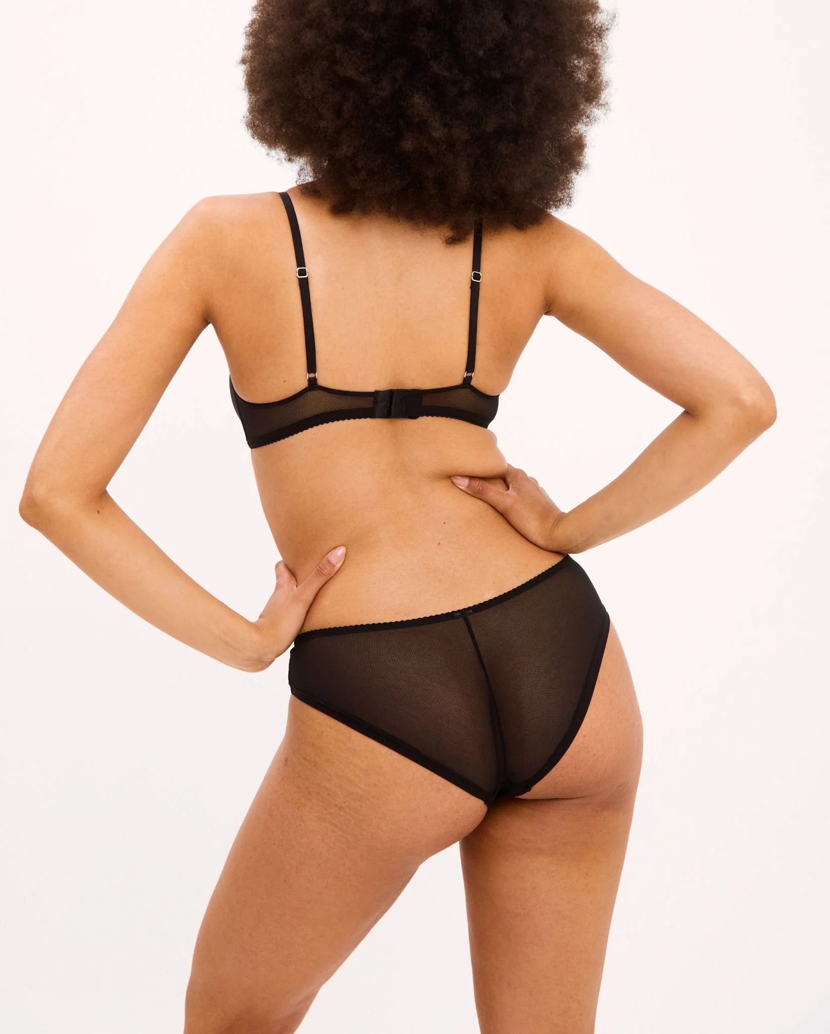 Mesh Cheeky Black - Image 6