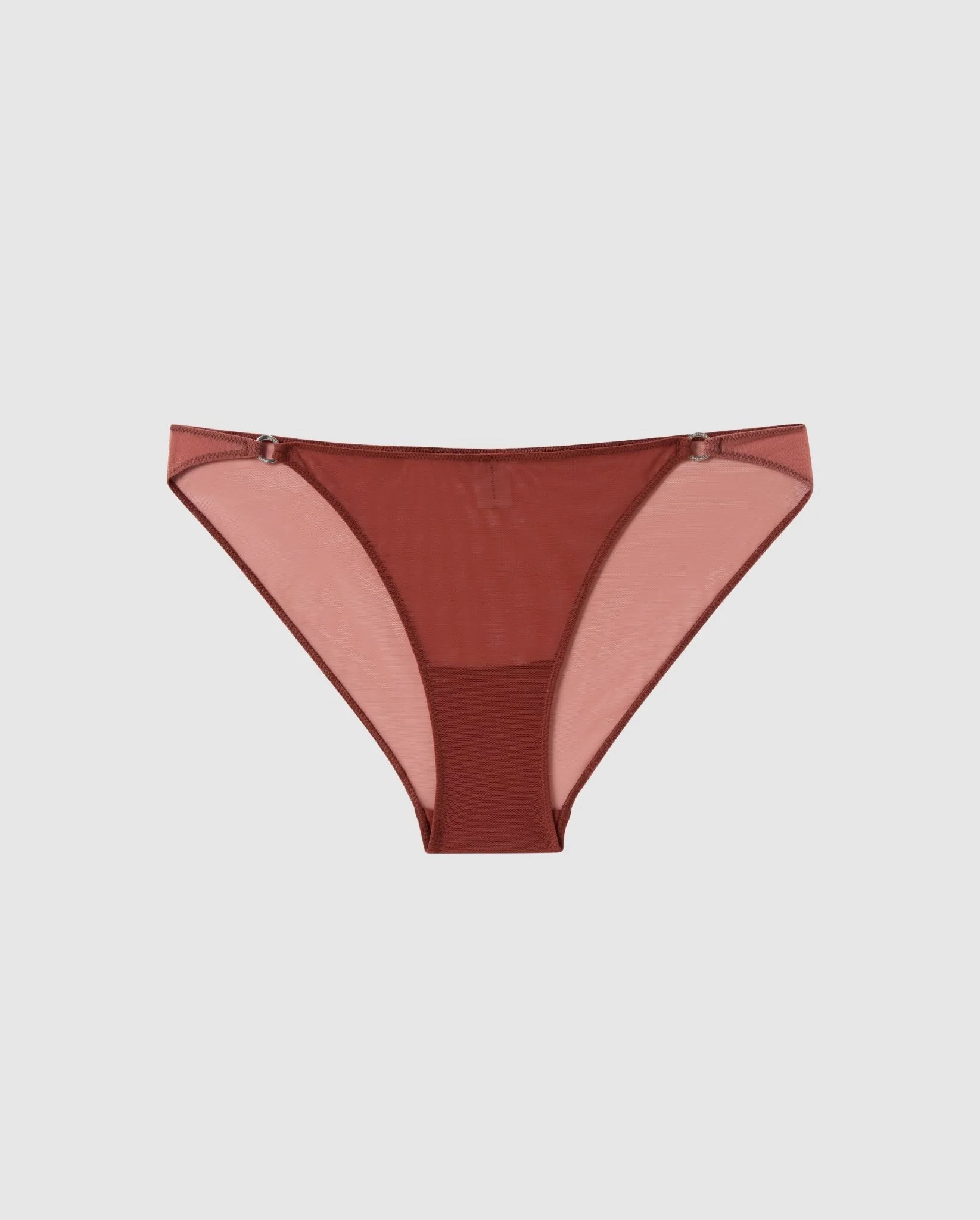 Mesh Tanga Briefs Rust - Image 2