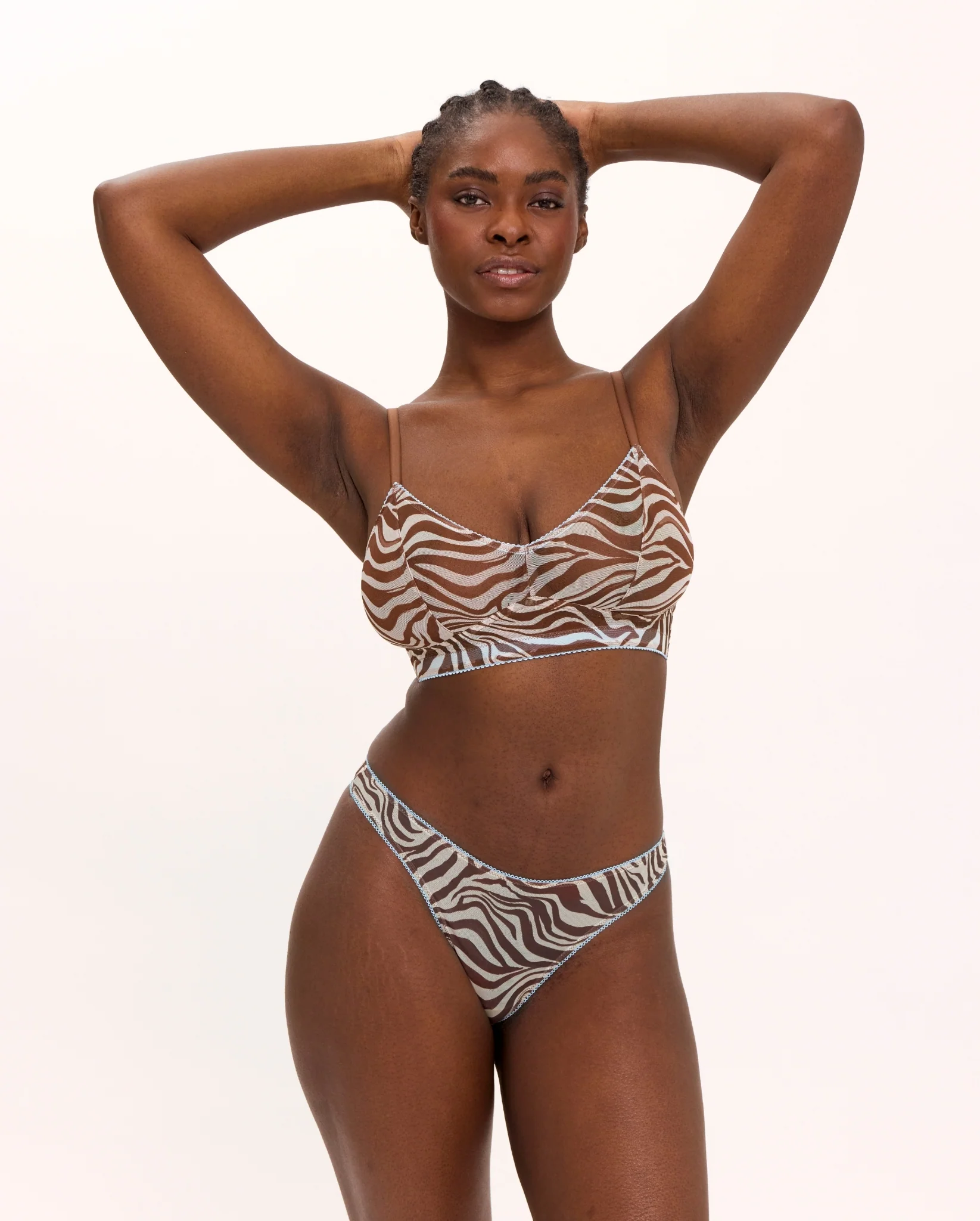 Mesh Thong Zebra - Image 5