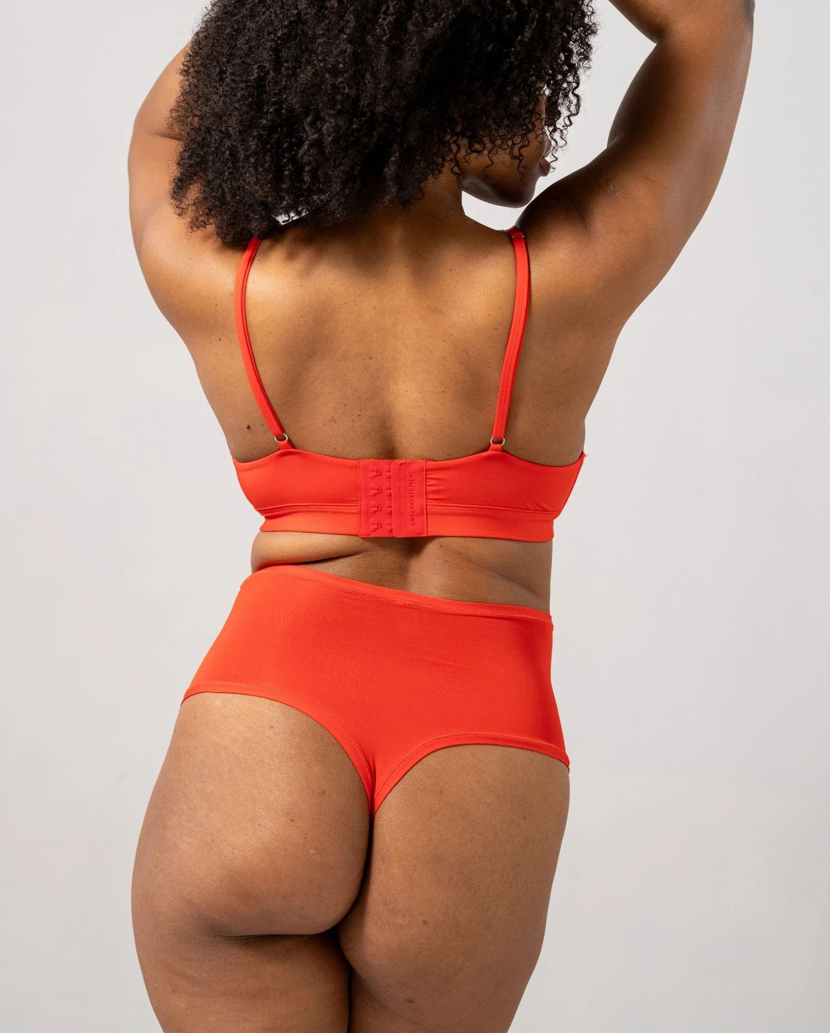 Micro Highwaist Thong Fiery Red - Image 6