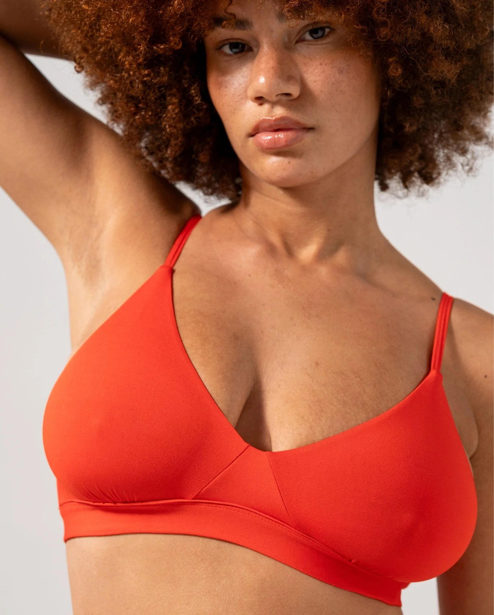Micro Scoop Bra Fiery Red - Image 5