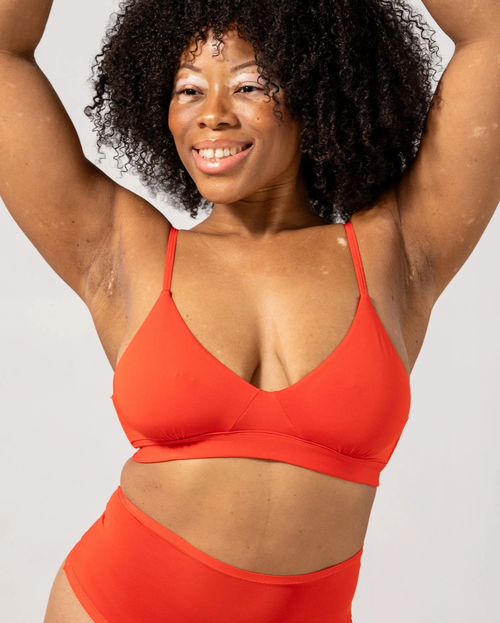 Micro Scoop Bra Fiery Red - Image 7