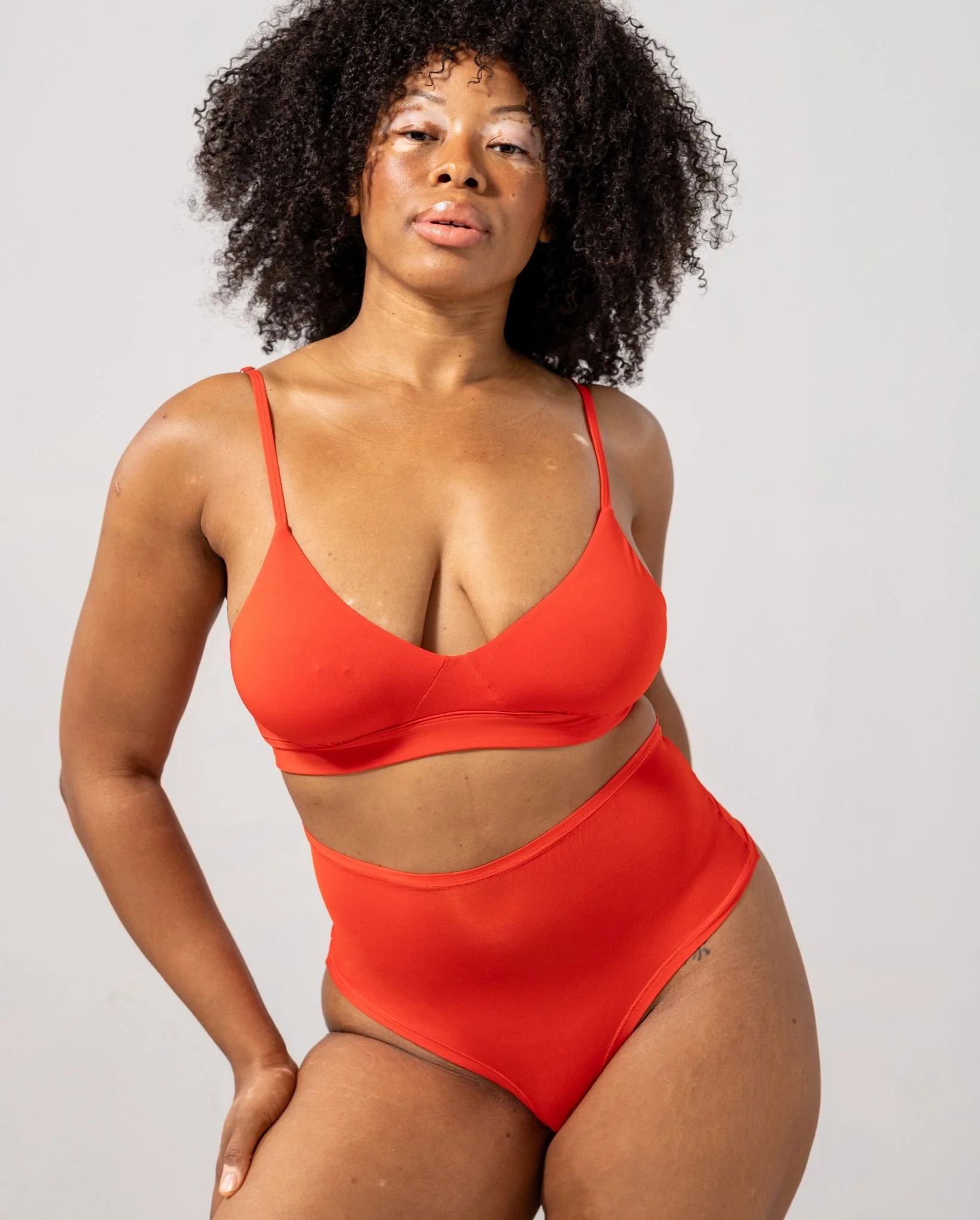 Micro Scoop Bra Fiery Red - Image 8