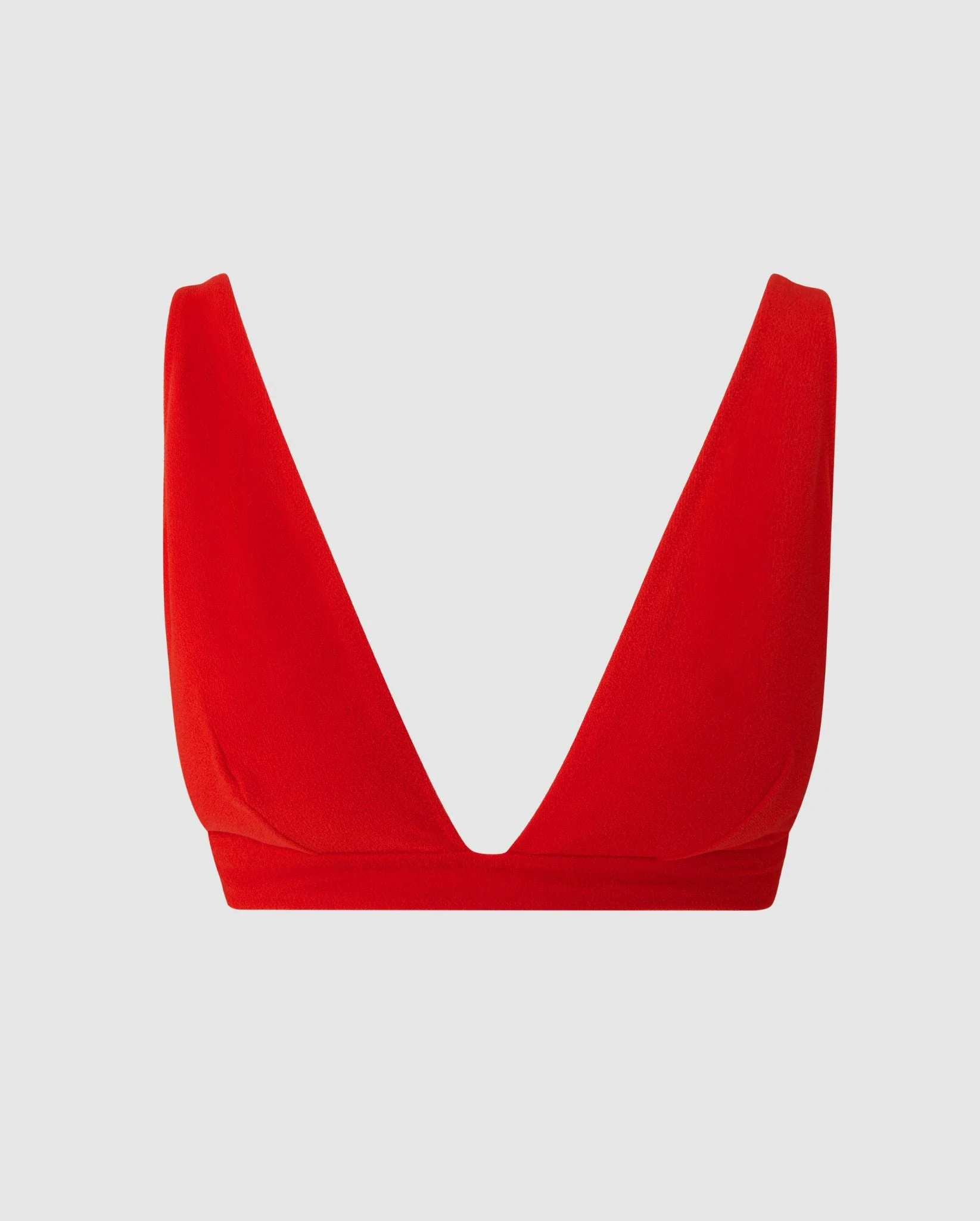 Plunge Bikini Top Papaya - Image 2