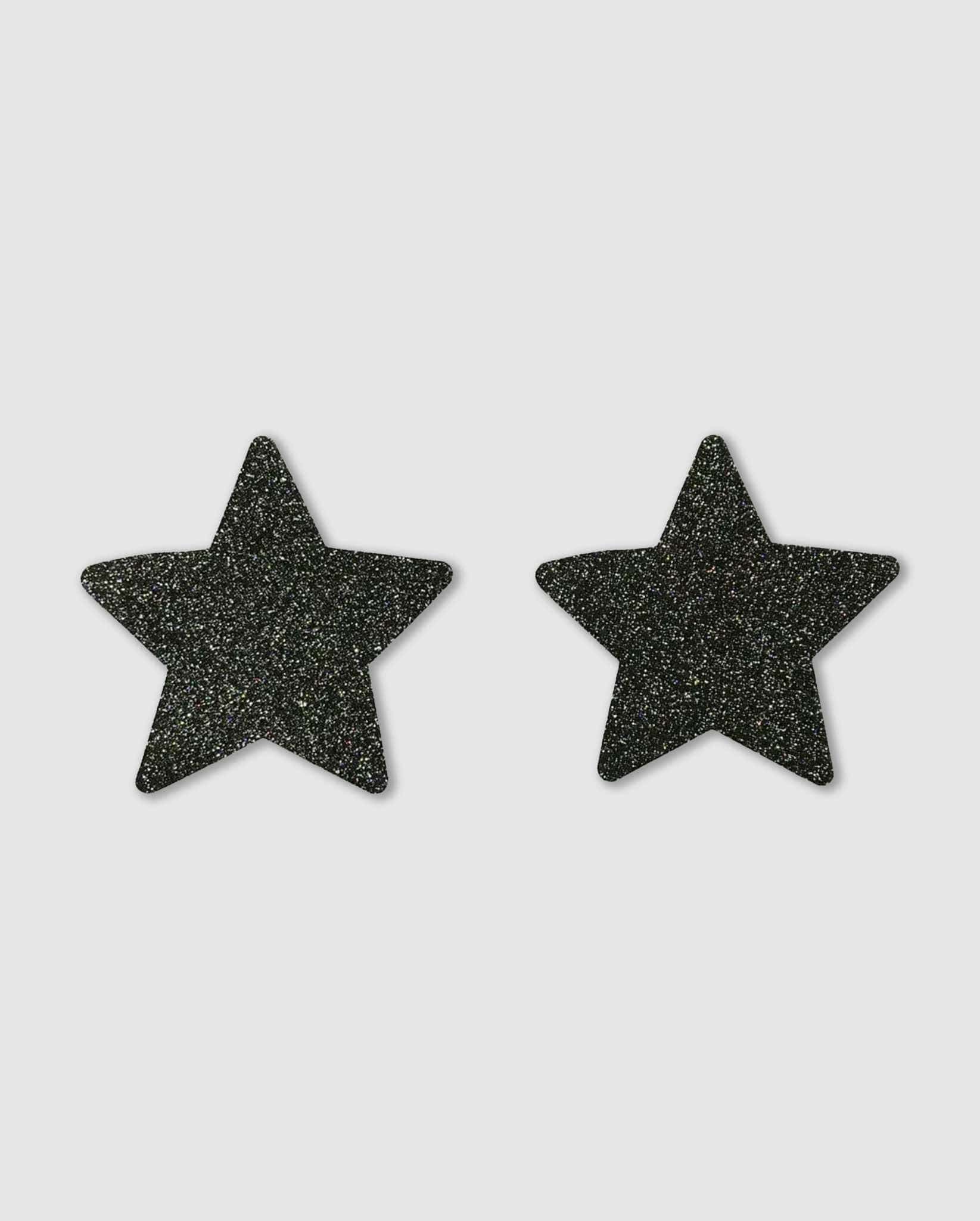 Star Nipple Cover Black