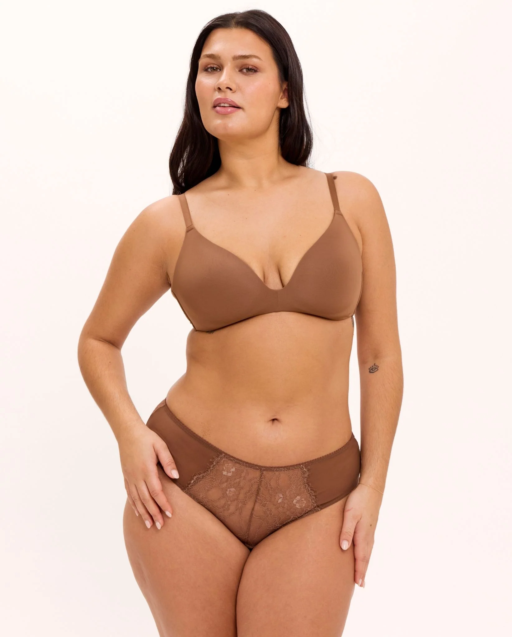 T-shirt Bra Mocha