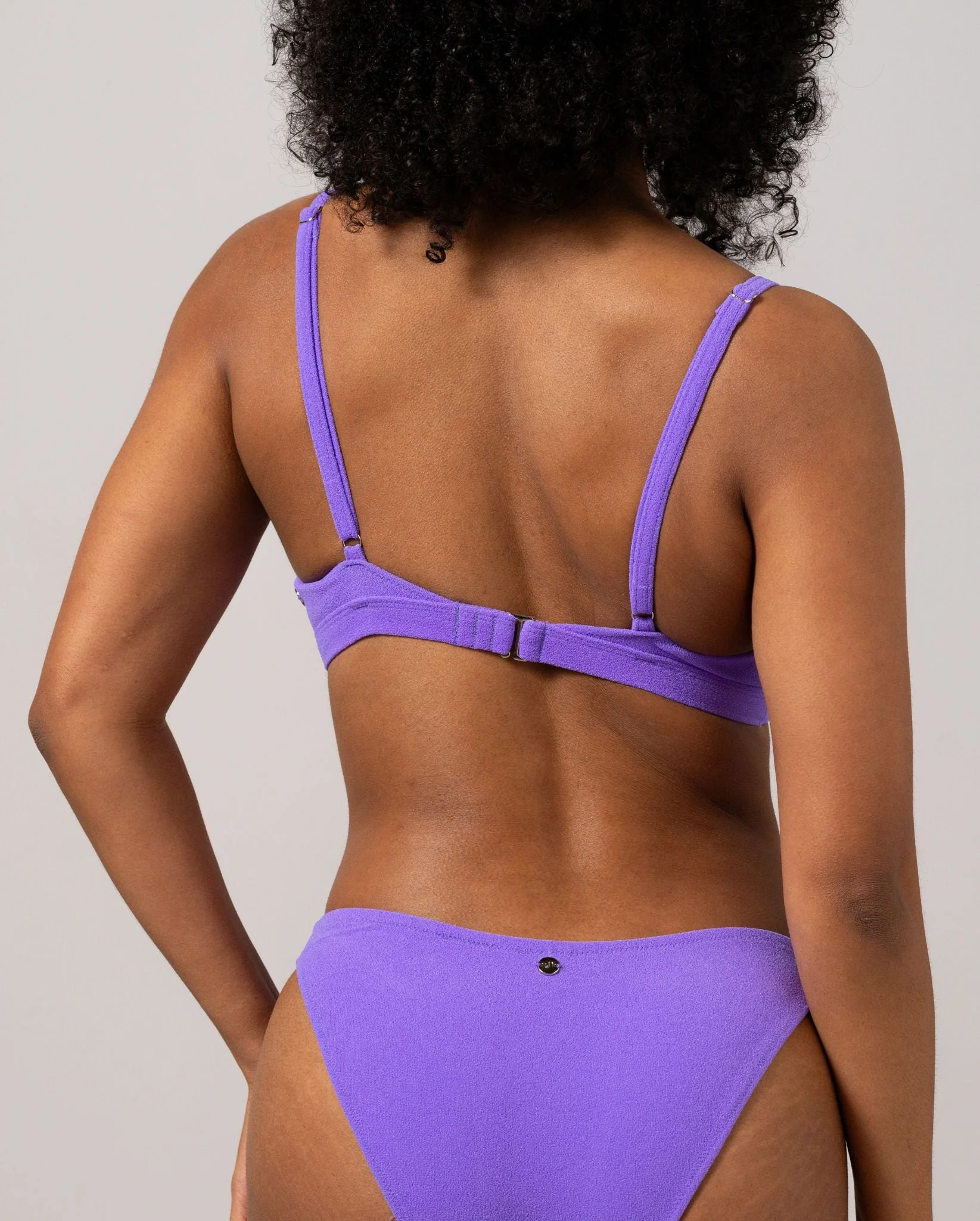 Triangle Bikini Top Electric Lilac - Image 5